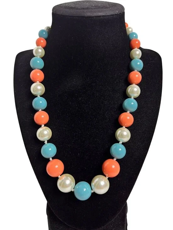 Nolan Miller Glamour Collection Key West Beach Colored Necklace (6305) - Picture 1 of 6